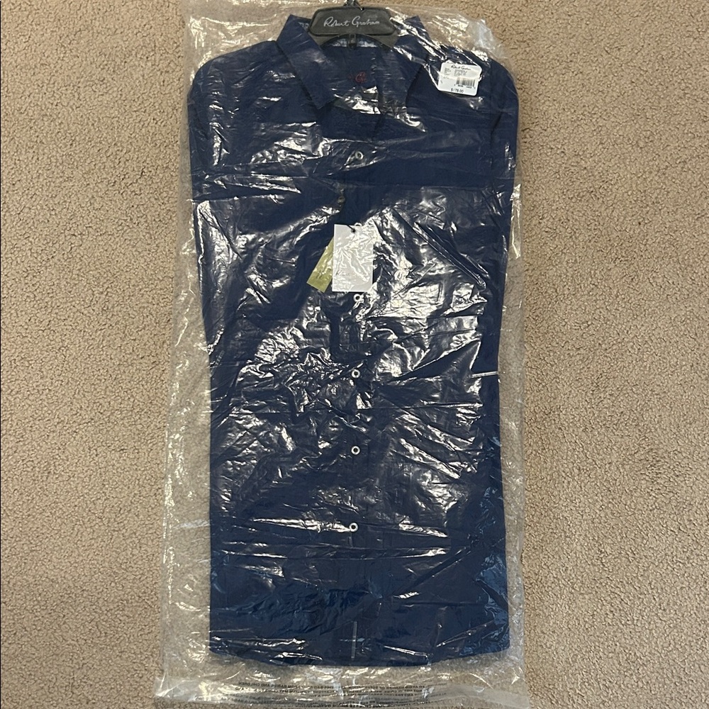 Robert Graham Navy Long Sleeve Shirt